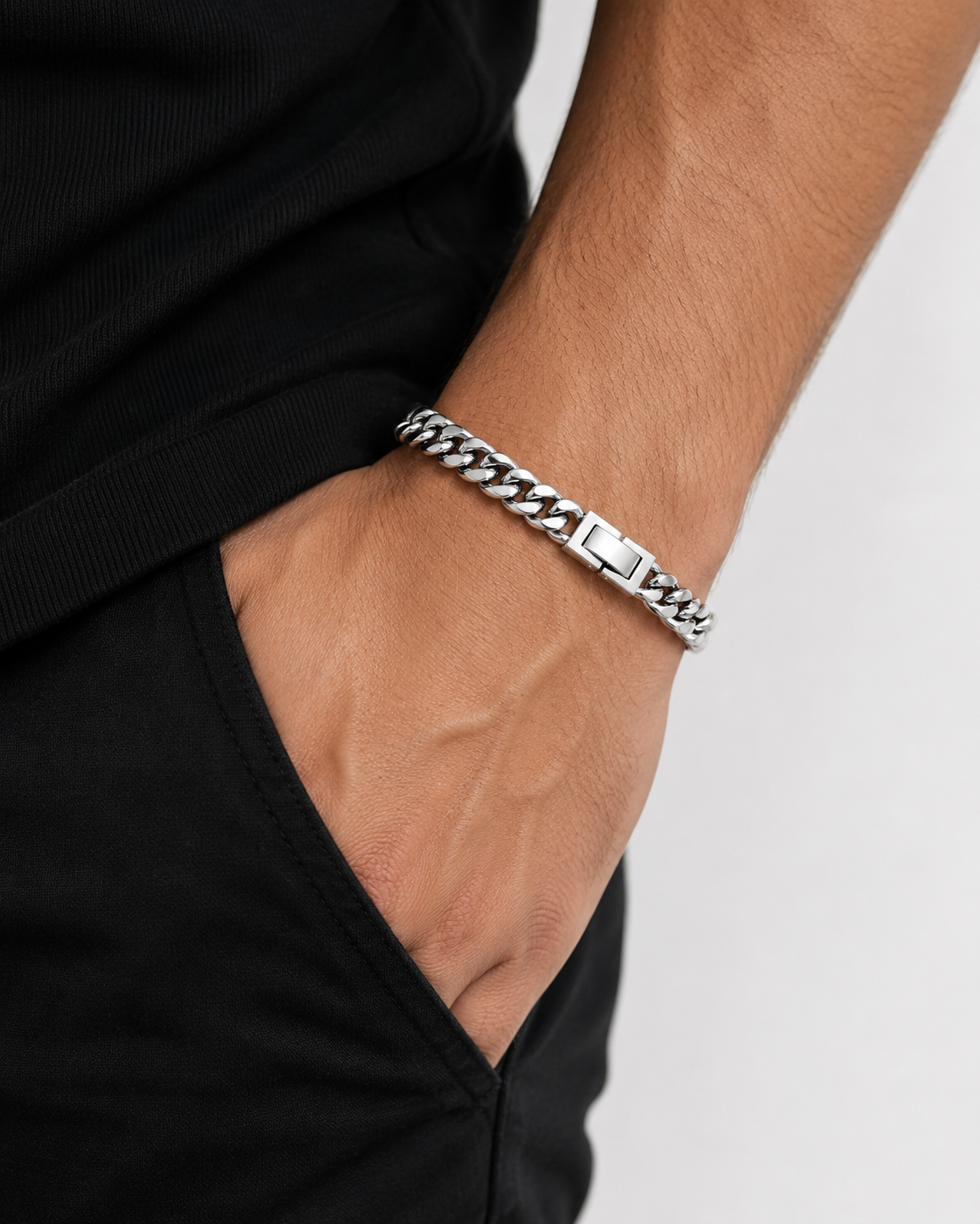 8mm Cuban Bracelet