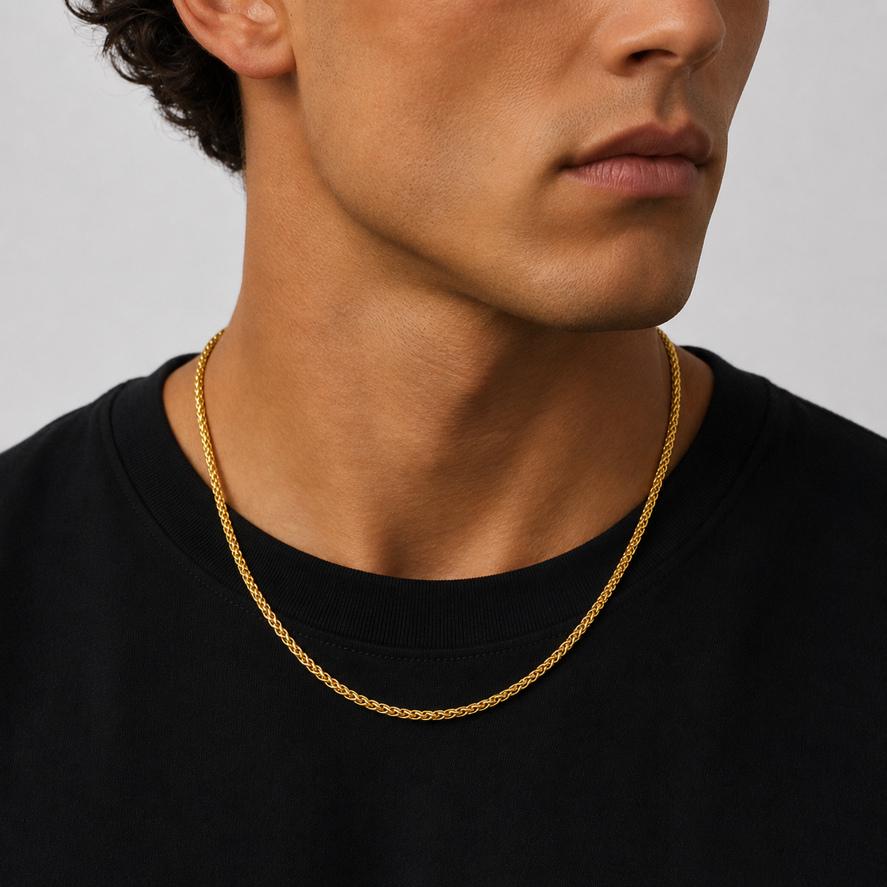 4mm Wheat Necklace