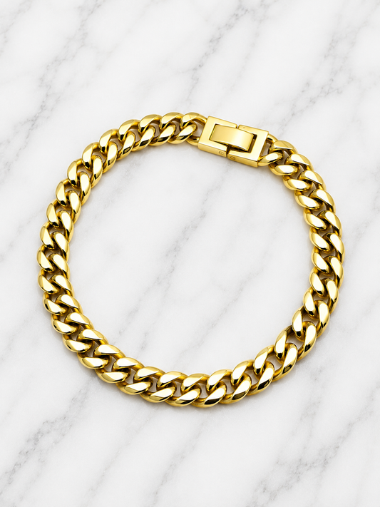 8mm Cuban Bracelet