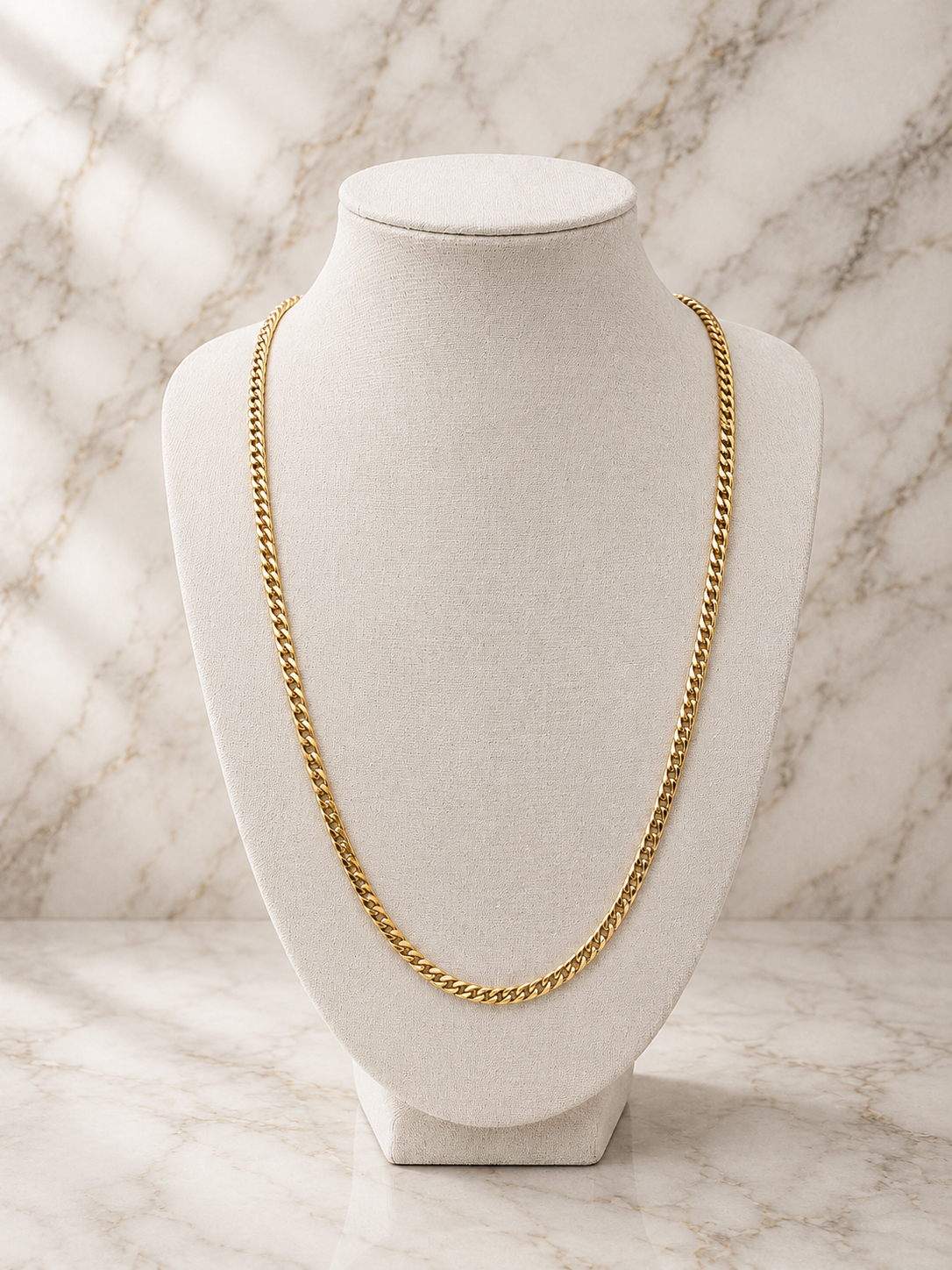 3mm Cuban Necklace