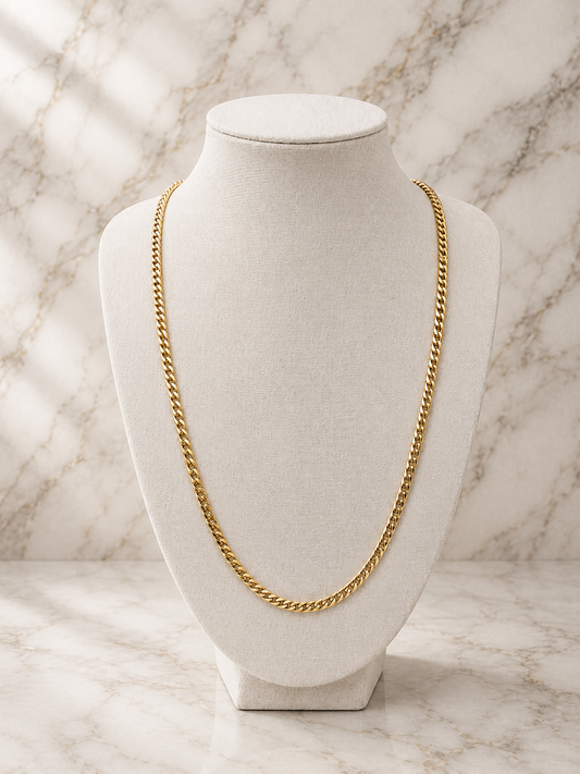 3mm Cuban Necklace