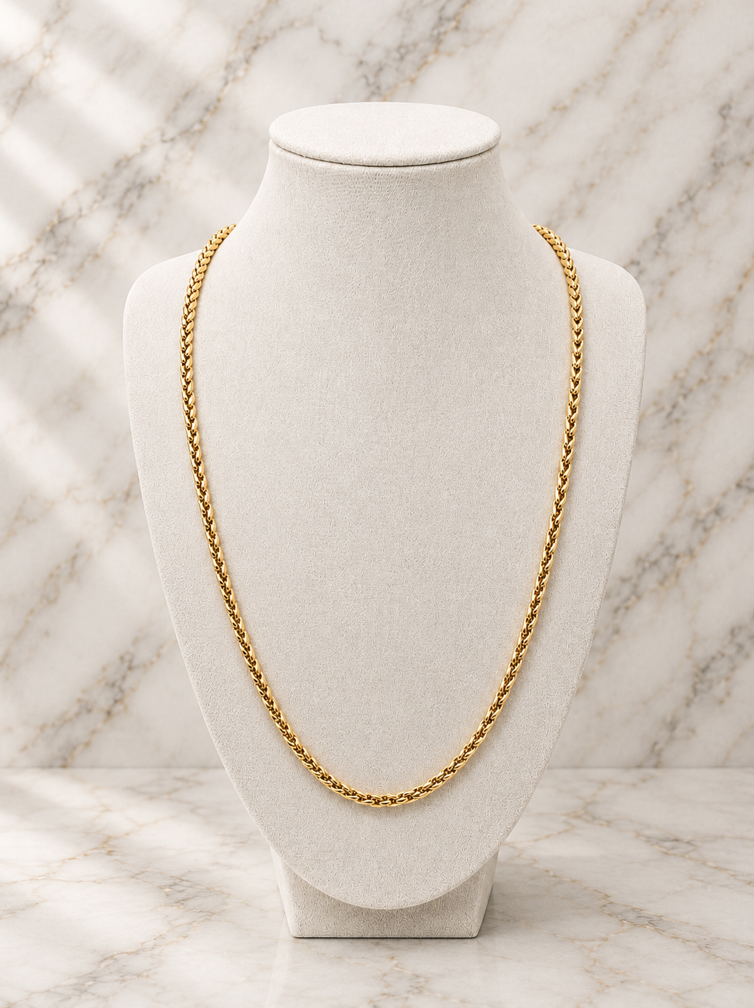 4mm Wheat Necklace